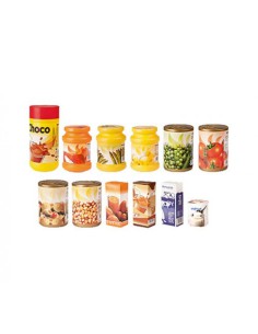 JUEGO ALIMENTOS ENVASADOS 12 PIEZAS MINILAND 30596