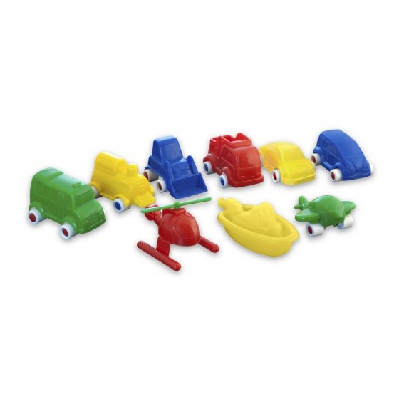 JUEGO MINIMOBIL 36 VEHICULOS SURTIDOS MINILAND 27471