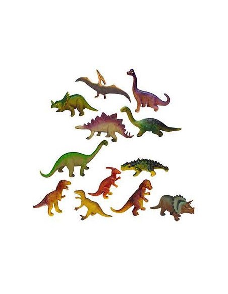 JUEGO DINOSAURIOS 12 FIGURAS MINILAND 25610