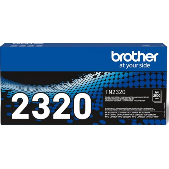 BROTHER TN2320 NEGRO TONER ORIGINAL