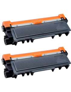 Pack 2 x Toner Compatible BROTHER TN2320 / TN2310 Negro