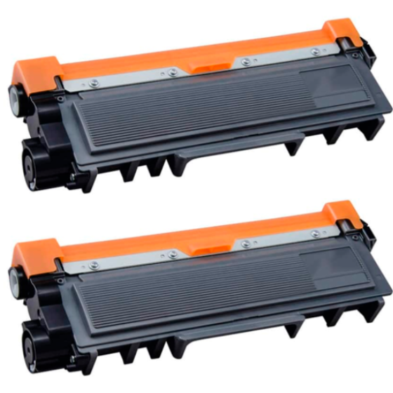 Pack 2 x Toner Compatible BROTHER TN2320 / TN2310 Negro