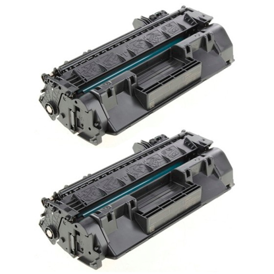 Pack 2 x Toner Compatible HP CF280A nº 80A Negro