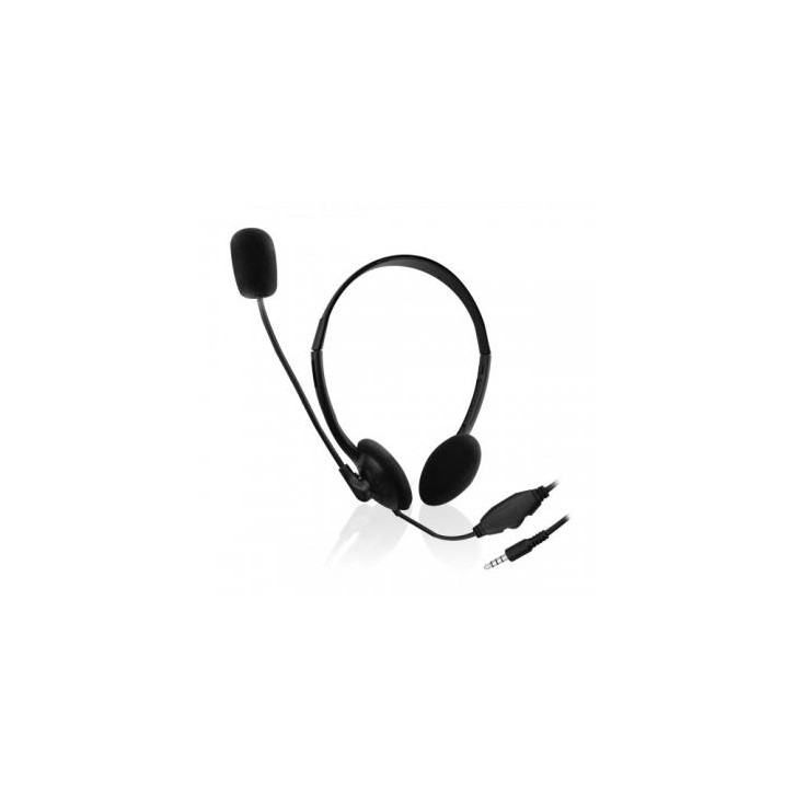 Ewent EW3567 auricular y casco Auriculares Diadema Negro