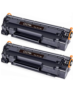 Pack 2 Toner Compatible HP CF279A Negro Nº 79A