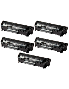 Pack 5 x Toner Compatible HP Q2612A Nº 12A