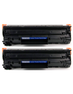 Pack 2 x Toner Compatible HP CF283A Nº 83A
