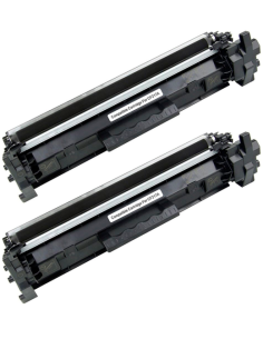 Pack 2 x Toner Compatible HP CF217A / 17A V3