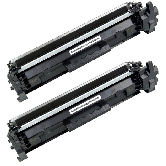Pack 2 x Toner Compatible HP CF217A / 17A V3
