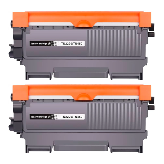 Compatible Pack 2 x Toner BROTHER TN2220 / TN2210 / TN450