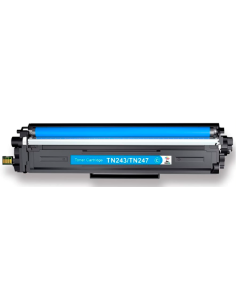 Tóner Compatible BROTHER TN243 / TN247 Cyan