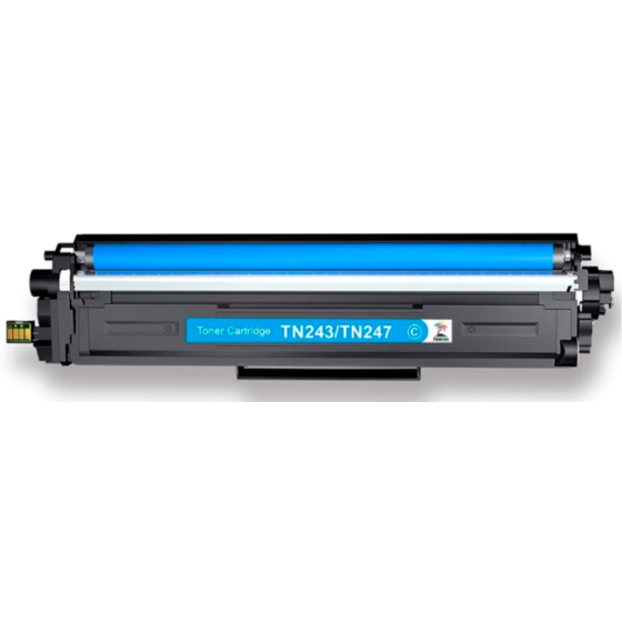 Tóner Compatible BROTHER TN243 / TN247 Cyan
