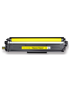 Toner Compatible BROTHER TN243 / TN247 Amarillo