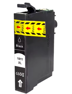 CARTUCHO COMPATIBLE EPSON T1811 / 18XL NEGRO C13T18114010. OFERTA