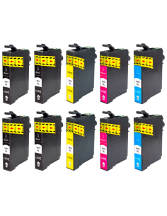 Pack 10 x Tinta Compatible Epson 18XL T1811 /2/3/4