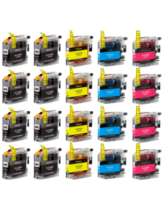 Pack 20 x Tinta Compatible BROTHER LC223 / LC221 V3