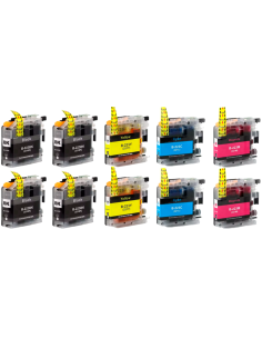 PACK 10 x Tinta Compatible BROTHER LC223 / LC221 V3
