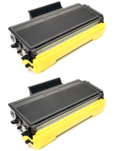 Compatible Pack 2 x Toner Brother TN-3280  TN-3230 Negro
