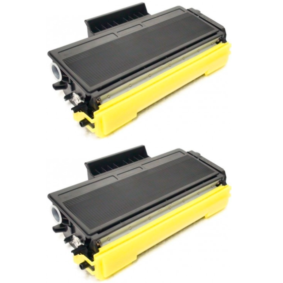 Compatible Pack 2 x Toner Brother TN-3280  TN-3230 Negro