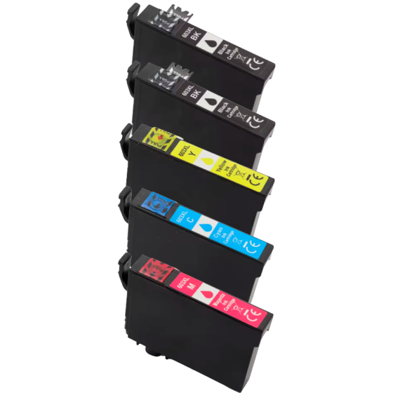 Compatible Pack 5 x Tinta EPSON 603XL