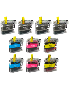 Pack 10 x Tinta Compatible BROTHER LC123XL V3