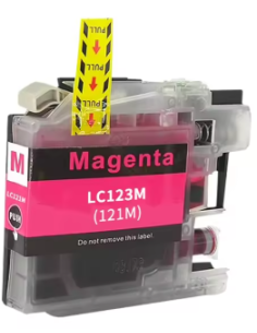 Compatible Tinta BROTHER LC121 XL / LC123 XL V3 Magenta