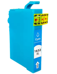 Tinta Compatible EPSON T1632 / 16XL Cyan C13T16324010