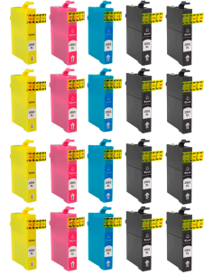 Pack 20 x Tinta Compatible EPSON T2991 / T2992 / T2993 T2994