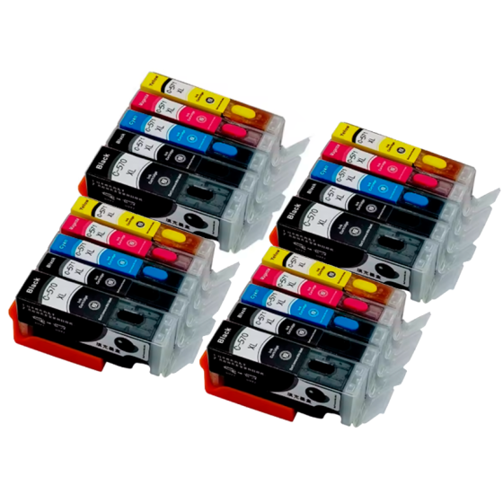 Compatible Tinta CANON PGI-570 XL / CLI-571 XL Pack 20
