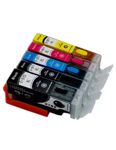 Pack 5 x Tinta Compatible Canon PGI-570 XL / CLI-571 XL