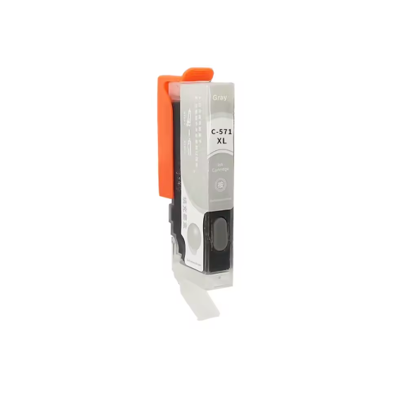 Compatible Canon CLI571XL Gris Cartucho de Tinta 0335C001