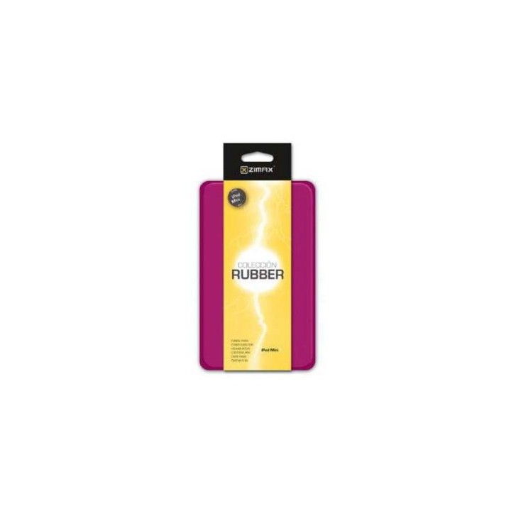Zimax Funda Tablet iPad MINI 3 RUBBER. Violeta