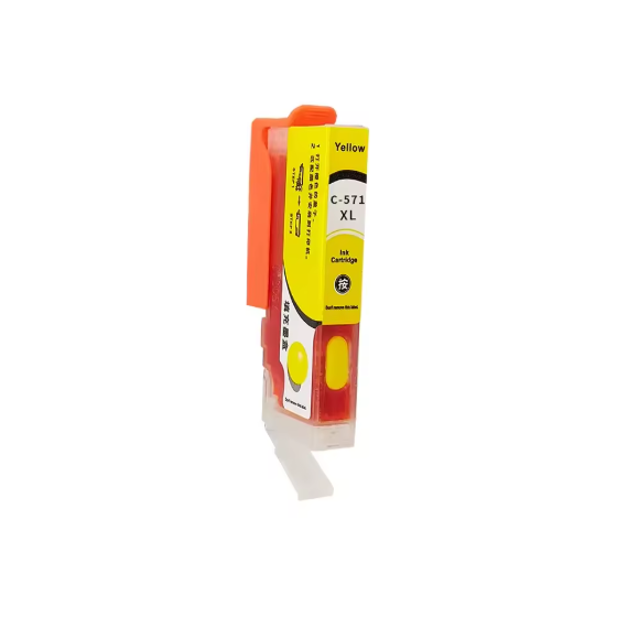 Compatible Canon CLI571XL Amarillo Cartucho de Tinta