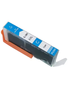 Compatible Canon CLI581XXL / CLI-581 Cyan Cartucho de Tinta