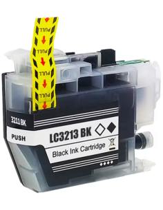 Compatible Tinta BROTHER LC3213 / LC3211 Negro LC-3213BK