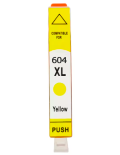 Compatible Epson 604XL Amarillo Cartucho de Tinta