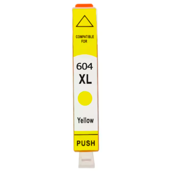 Compatible Epson 604XL Amarillo Cartucho de Tinta