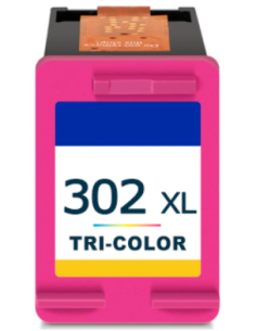 Tinta Compatible HP 302XL Tricolor F6U67AE