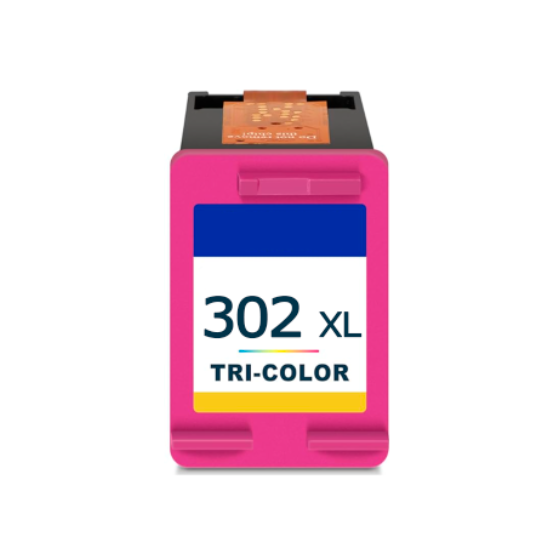 Tinta Compatible HP 302XL Tricolor F6U67AE