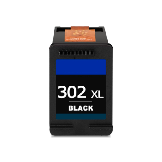 Tinta Compatible HP 302XL Negro F6U68AE