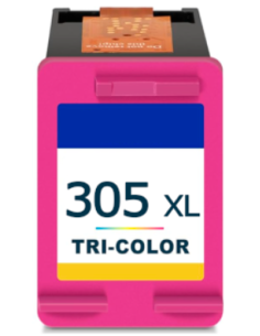 Compatible HP 305XL Tricolor Cartucho de Tinta - 3YM63AE