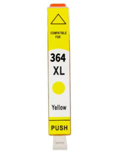 Tinta Remanufacturada Compatible HP 364XL / CB325EE Amarillo