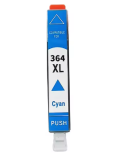 Tinta Remanufacturada Compatible HP 364XL / CB323EE Cyan