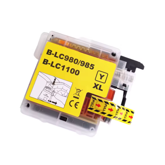 CARTUCHO COMPATIBLE BROTHER LC-980 AMARILLO. OFERTA