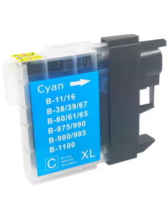 Tinta Compatible Brother LC 985 XL Cyan