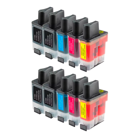 Compatible Pack 10 x Tinta Brother LC900