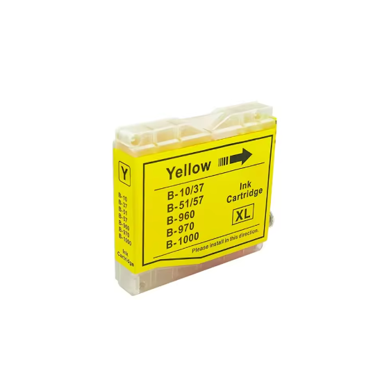 Compatible Tinta BROTHER LC1000XL LC970XL Amarillo LC-1000Y