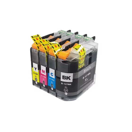 PACK 4 CARTUCHOS BROTHER LC-127 XL/LC-125 XL COMPATIBLE. O