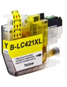 Compatible Brother LC421XL Amarillo LC421XLY para Brother