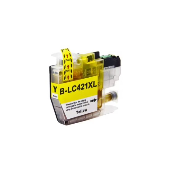 Compatible Brother LC421XL Amarillo LC421XLY para Brother